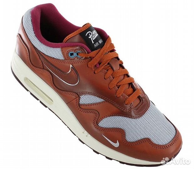 Nike X Patta Air Max 1-The Next Wave Dark Russett