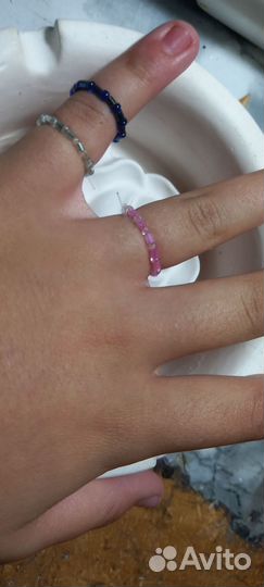 Кольца из бисера