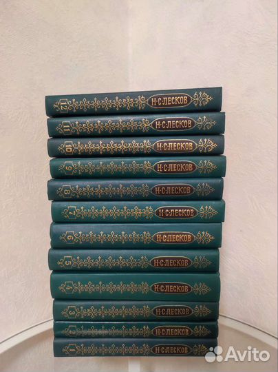 Собрание Лескова в 12 томах