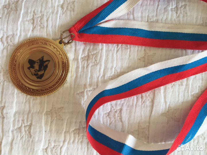 Медаль для собаки