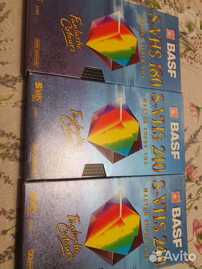 Видеокасcеты svhs, VHS