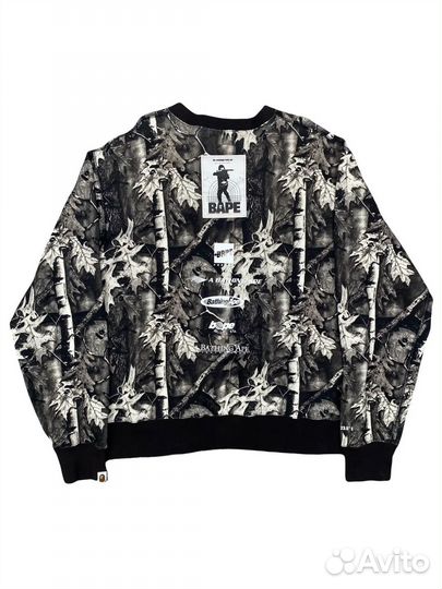 Свитшот bape x manhunt