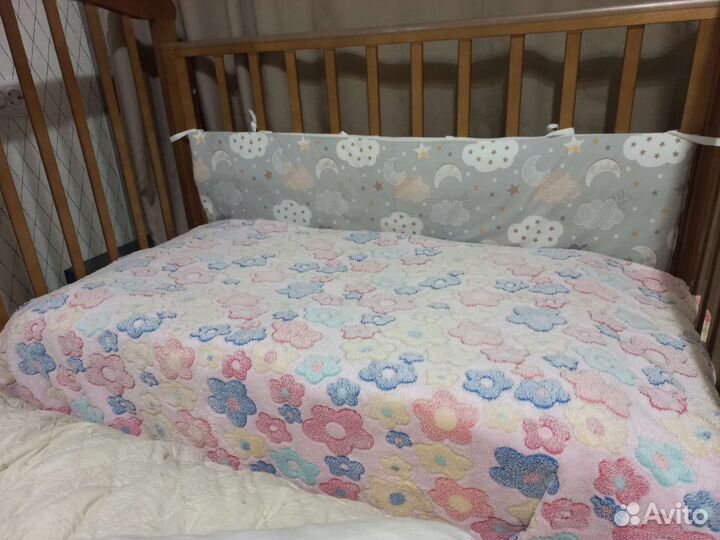 Плед детский велсофт девочке