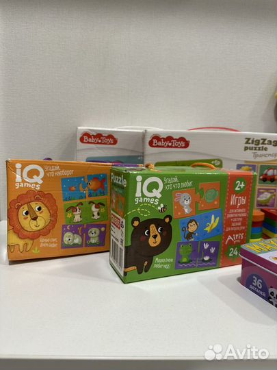 Развивающие игрушки от 1 года пакетом