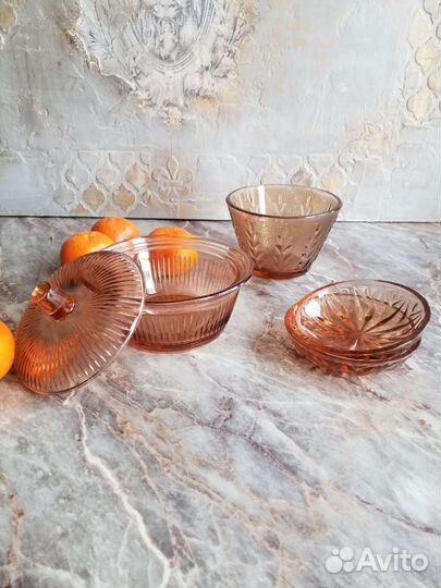 Хрусталь и стекло ссср. Фужеры,пепельницы