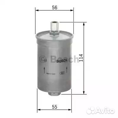 Фильтр топливный bosch 0986450119