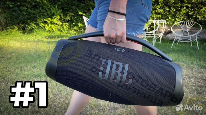 Портативная Bluetooth-колонка JBL JBL Boombox 3 дл