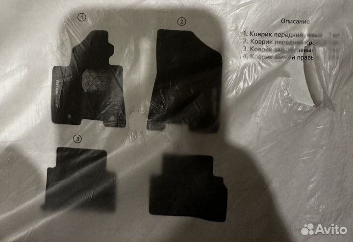 Коврики салона,Sportage QL FL R8140F1000EP