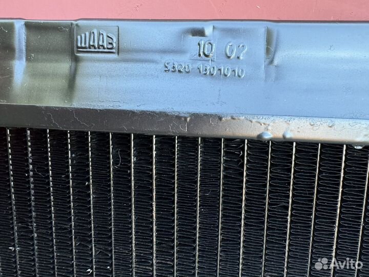 Радиатор камаз 3 ряда. Медь Б/у