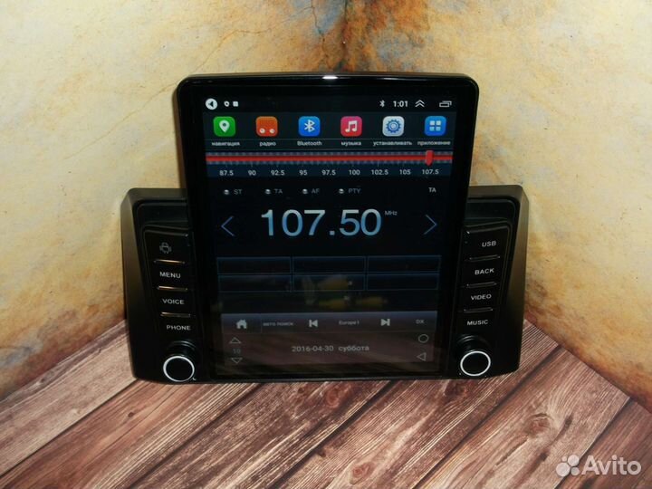 Магнитола УАЗ патриот 2016-2022 Android Tesla