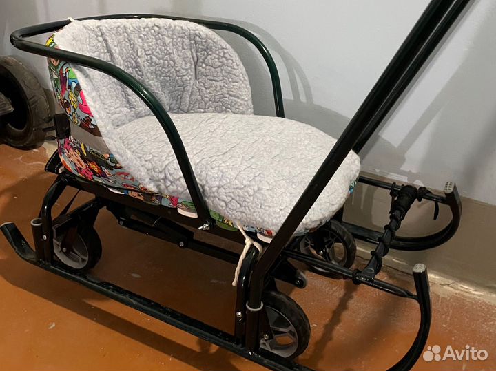 Коляска санки