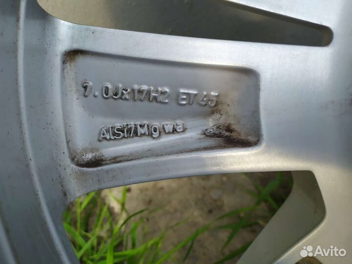 Диск литой r17 skoda karoq, kodiaq