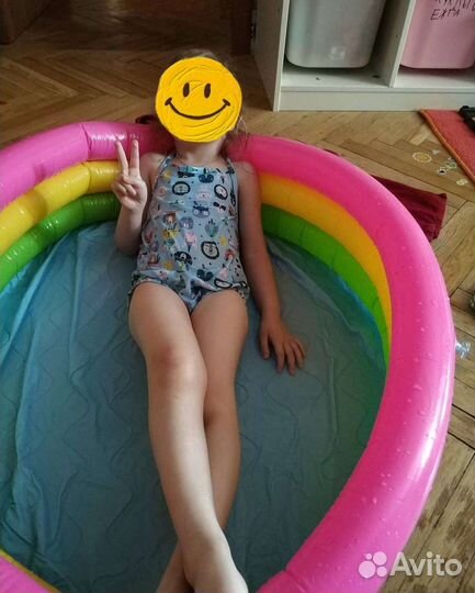 Детский надувной бассейн intex