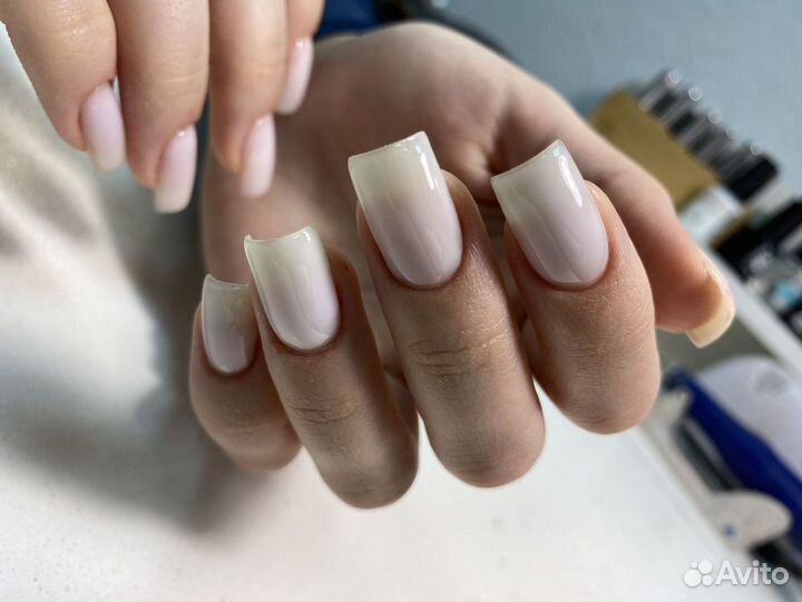 Маникюр с покрытием гель лак
