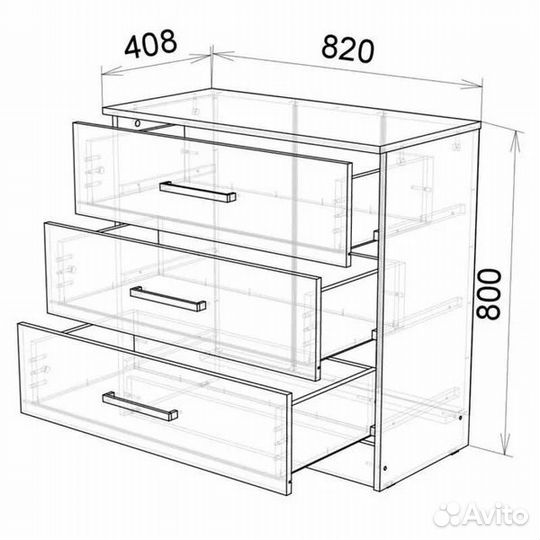 Комод адель