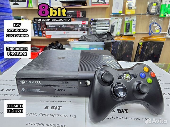 Xbox 360E 250Gb Freeboot 33игры