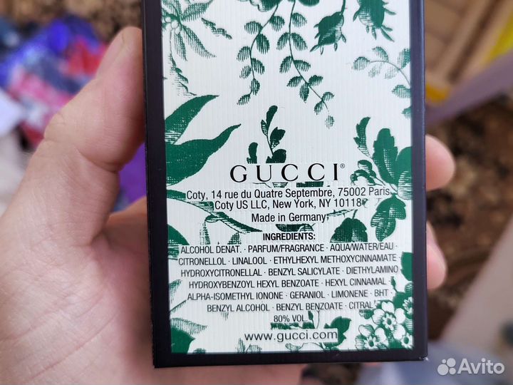 Туалетная вода gucci