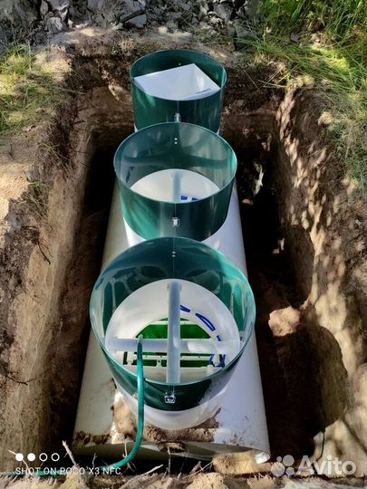 Септик без откачки - монтаж в подарок