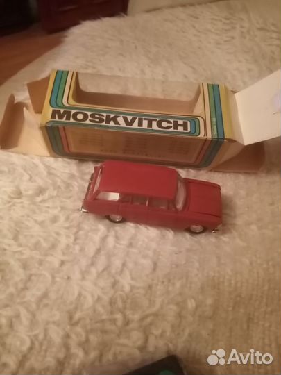 Модель машинки СССР москвич 427 номерной