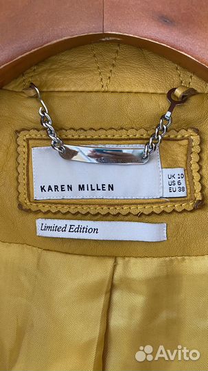 Кожаная куртка Karen Millen