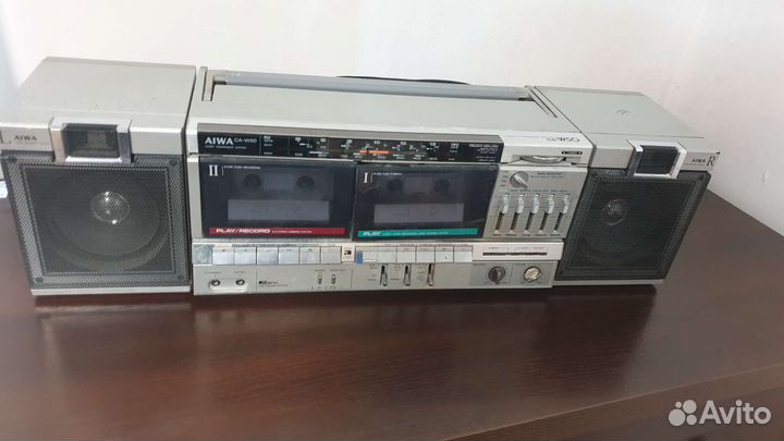 Кассетная магнитола Sharp WF-971T(BK)