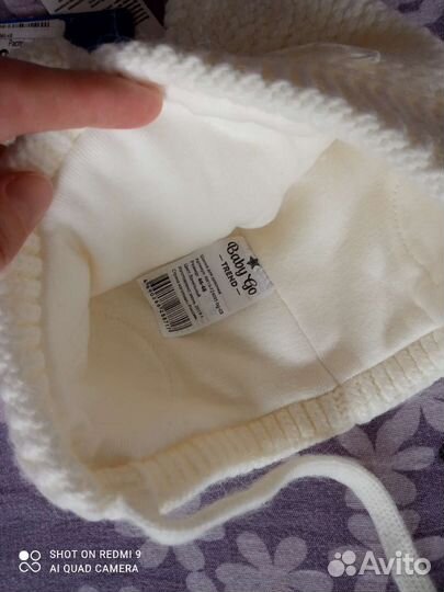 Шапка для девочки новая