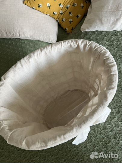 Корзина для белья плетёная cozy home