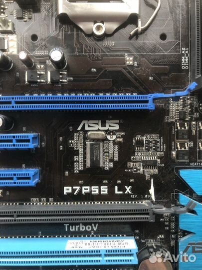 Сборка asus P7P55 LX/i3/8gb