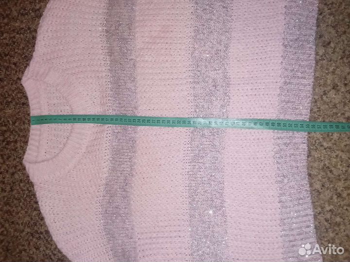 Свитер женский оверсайз вязаный