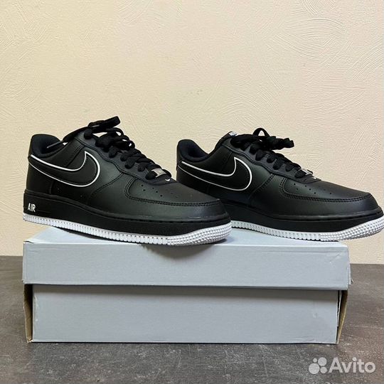 Nike Air Force 1 Low '07 Black White Sole