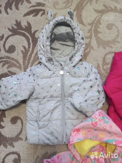 Детские вещи пакетом на девочку 74 80