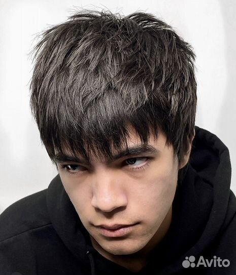 Модель на мужскую стрижку