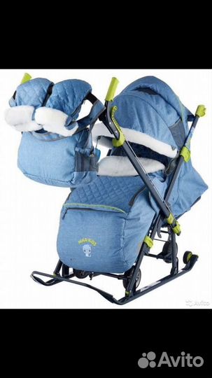 Коляска санки