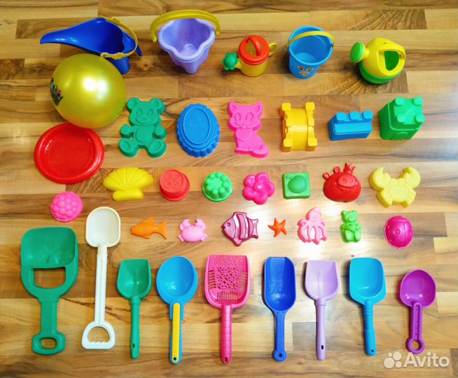 Игрушки формочки для песка