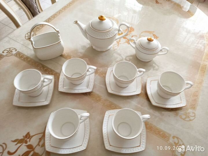 Чайный сервиз Снежная Королева новый