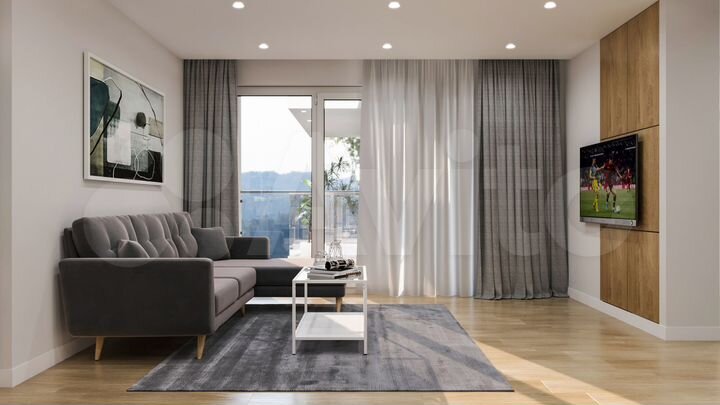 3-к. квартира, 89,7 м² (Грузия)