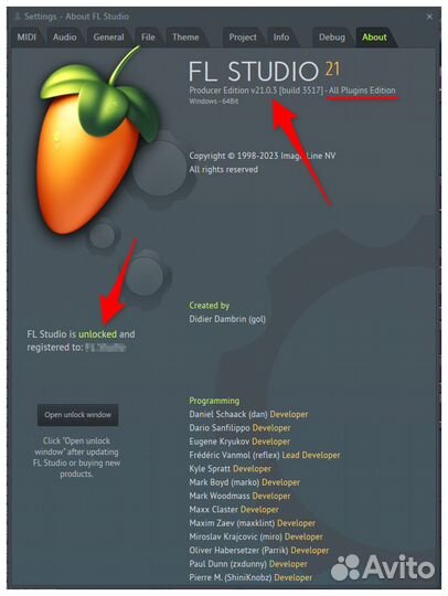 Продам “FL Studio 21.0.3.3517 All Plugins Edition”