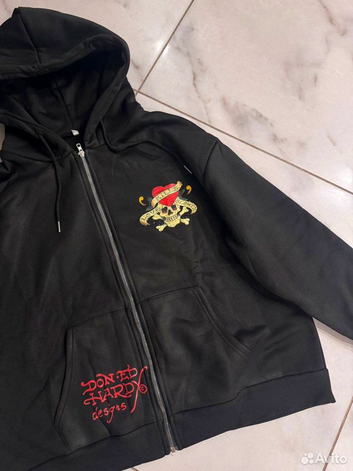 Зип худи ed hardy купить в Воронеже по низкой цене с доставкой | Личные ...