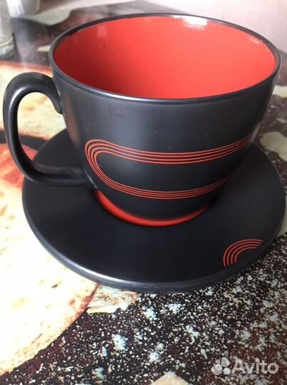 Чашка с блюдцем