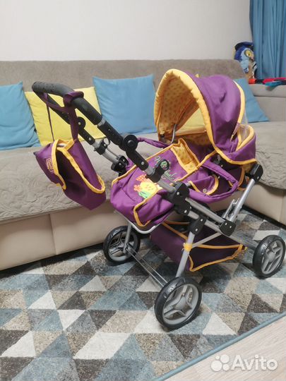 Коляска для кукол demi baby