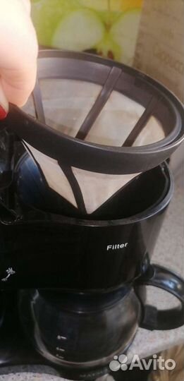 Кофеварка рожковая капельная