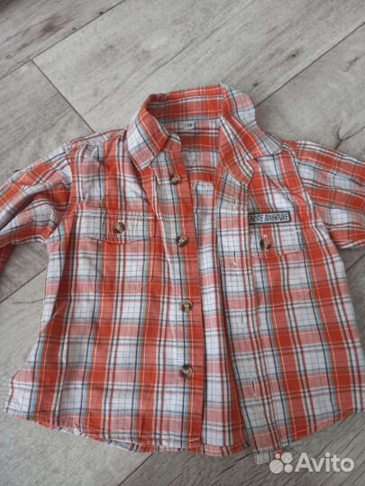 Рубашка для мальчика 74