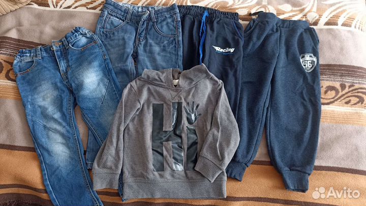 Пакет вещей для мальчика 3-4 года