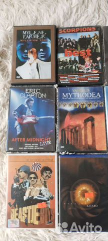 Музыкальные двд и фильмы