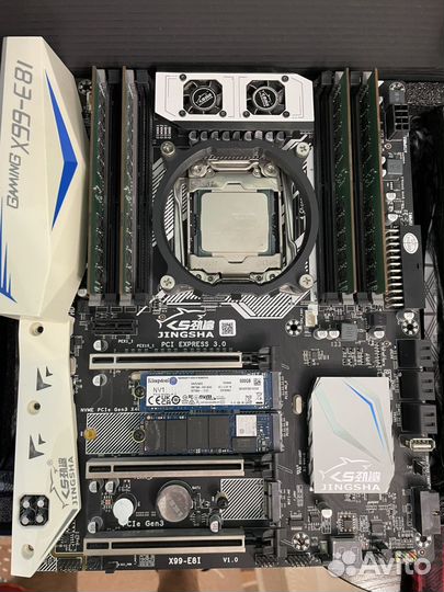 Jingsha x99 e8i+ 32Gb+ zeon 2666v3