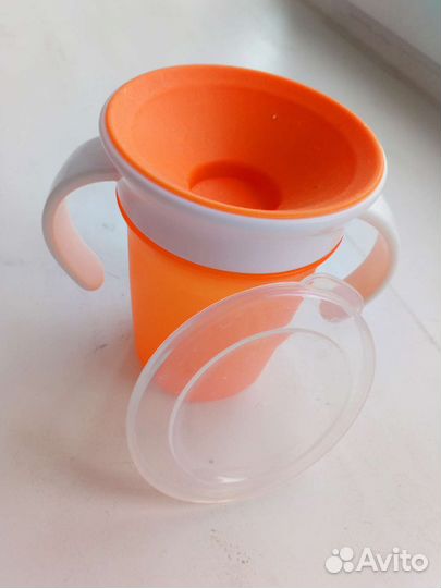 Кружка непроливайка детская