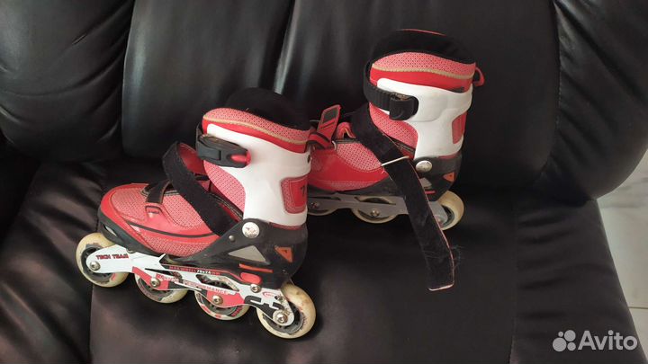 Роликовые коньки детские раздвижные