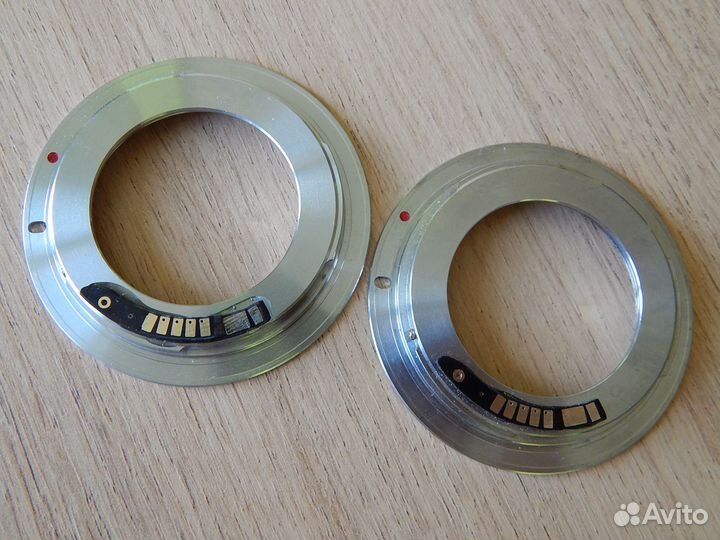 Переходные кольца M42 Canon с чипом для мануальных