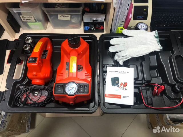 Набор 3в1 для машины (кейс)