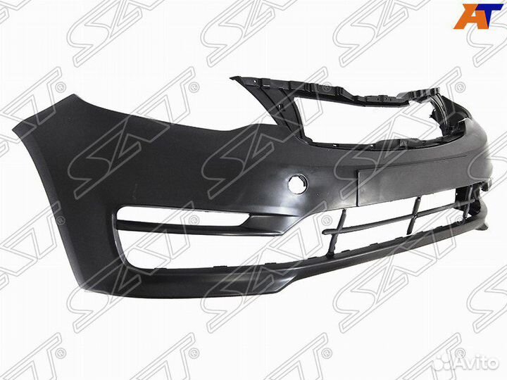 Бампер передний KIA RIO 15-17 новый тайвань без по